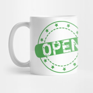 Open Stamp Icon Mug